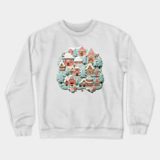 Christmas village biscuit Crewneck Sweatshirt